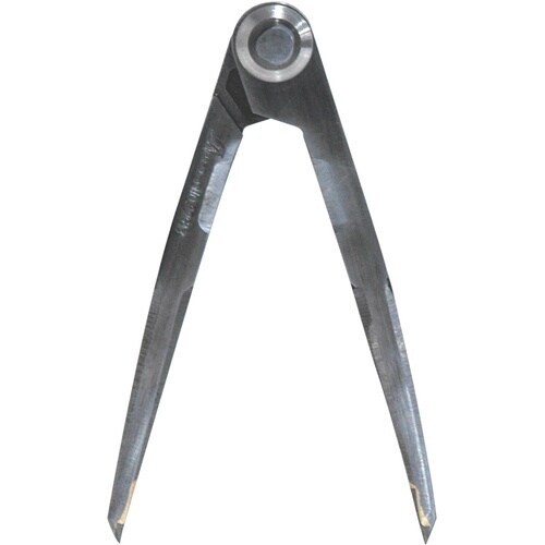 シンワ 鋼製コンパス 超硬チップ付C−2 10cm