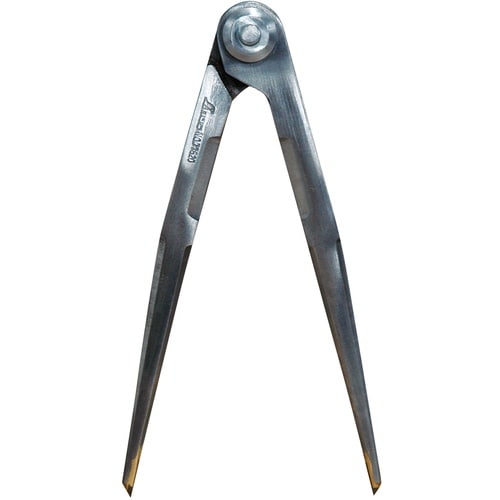 シンワ 鋼製コンパス 超硬チップ付A−2 15cm