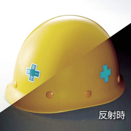 緑十字 ヘルメット用ステッカー 緑十字マーク+安全