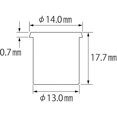 エビ ブラインドナット“エビナット”(薄頭・ステン