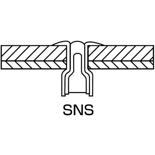エビ 高強度ブラインドリベット Sボルト(丸頭)