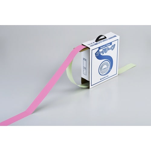 緑十字 ガードテープ(ラインテープ) ピンク GT