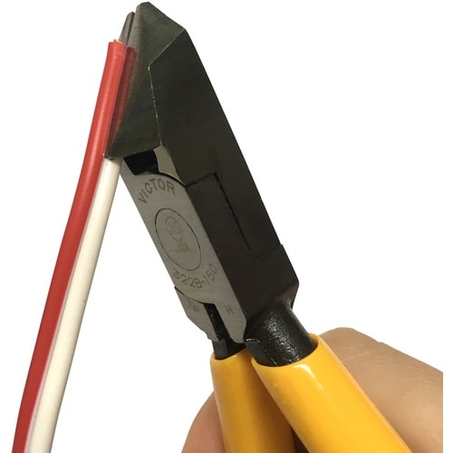 Victor 斜ニッパ(ソフトカバ−付) 全長15