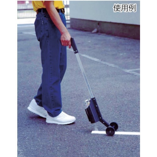 アサヒペン 道路線引き用スプレー細線用 赤