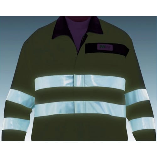 ミドリ安全 高視認 ブルゾン イエロー S