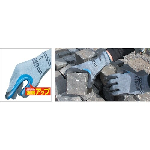 SHOWA ゴム背抜き手袋 No330股付グリップ