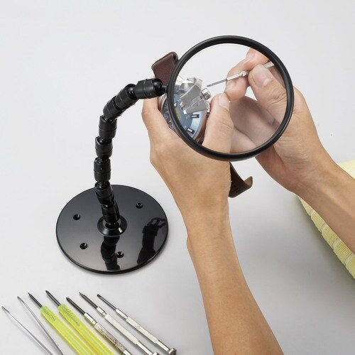 池田レンズ グースネックルーペスタンド式