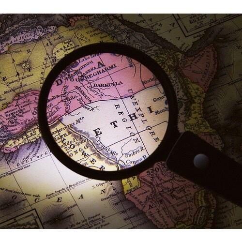 池田レンズ LEDライト付 ハンドルーペ