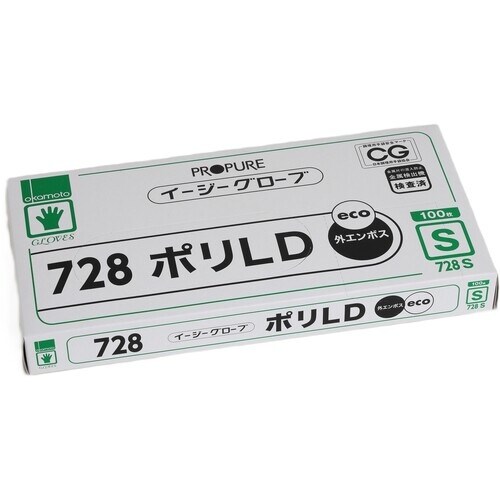 okamoto イージーグローブ728ポリLD外エ
