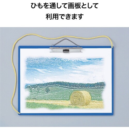 OP カラー用箋挟 A3S 青