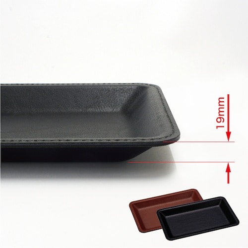 OP レザー調カルトン 黒