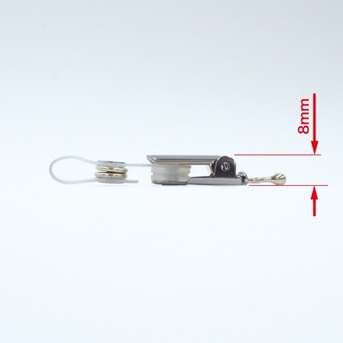 OP 名札用金属クリップ両用 (10個入)