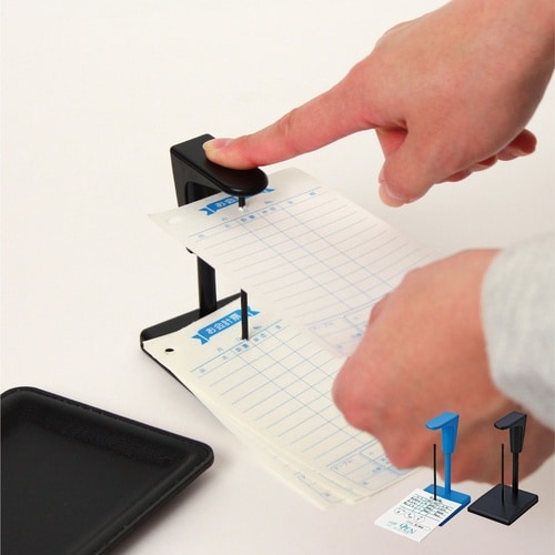 OP パンチ状差し 黒