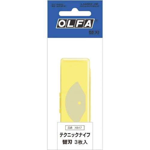 OLFA カッターナイフ用替刃 テクニックナイフ替