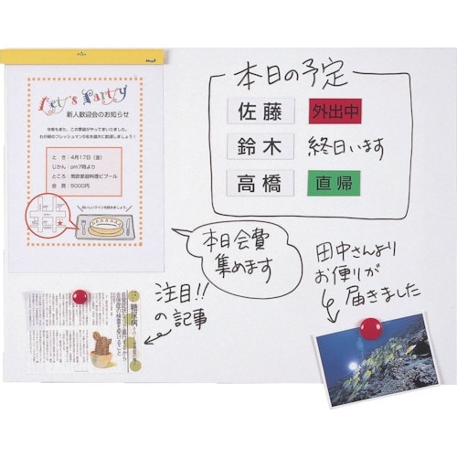 マグエックス マグネットホワイトボ−ドシート(特大