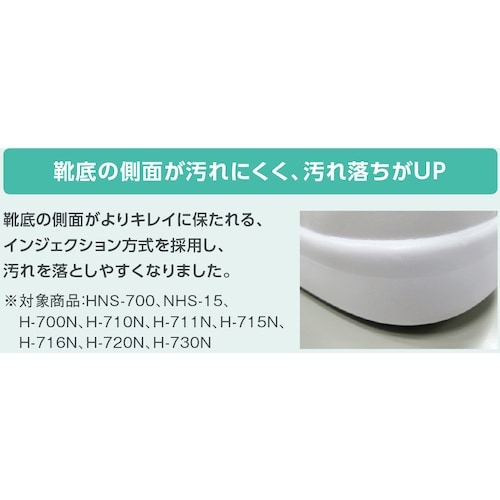 ミドリ安全 超耐滑軽量作業靴 ハイグリップ H−7