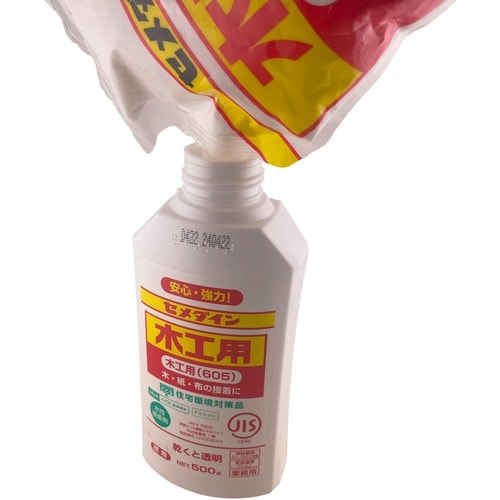 セメダイン 木工用605 スタンドパック 1kg