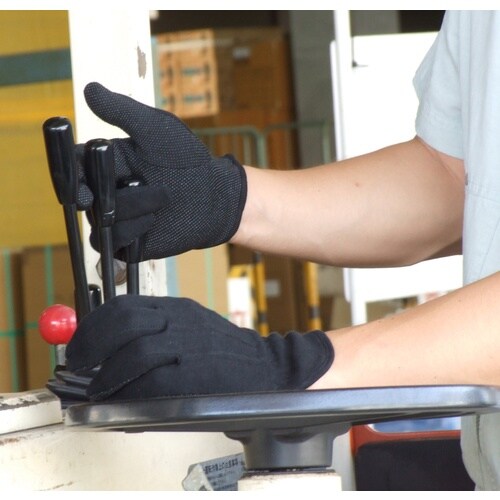 アトム スムス手袋 アトムターボ 黒 5双組 M