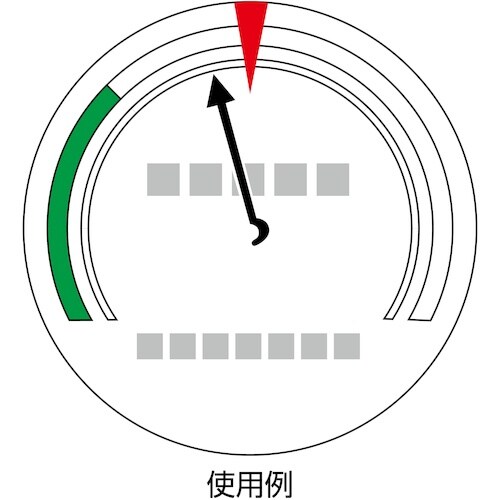 緑十字 マーキング用ステッカー(ゲージマーカーステ