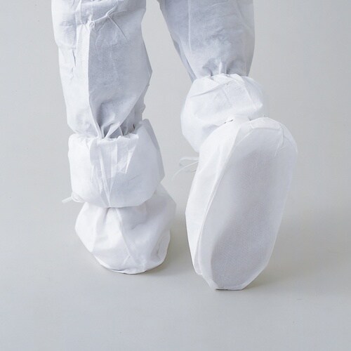 緑十字 防護服(ブーツカバー) フリーサイズ 1足