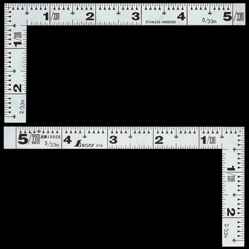 シンワ 曲尺平ぴた5寸