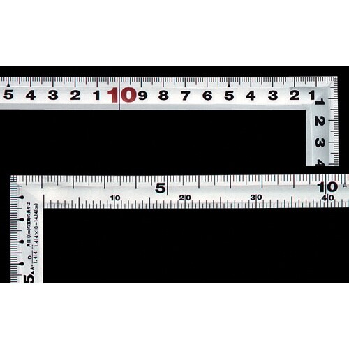シンワ シルバー曲尺30CM大工用