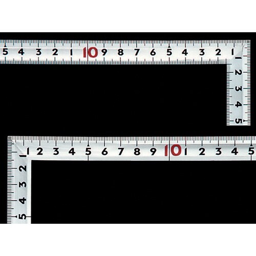 シンワ シルバー曲尺重宝50cm裏面cm目盛