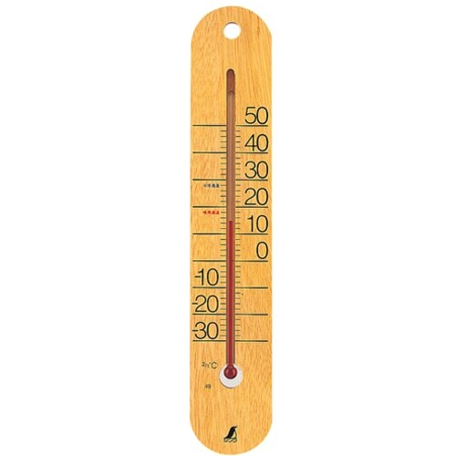 シンワ 木製温度計M−023