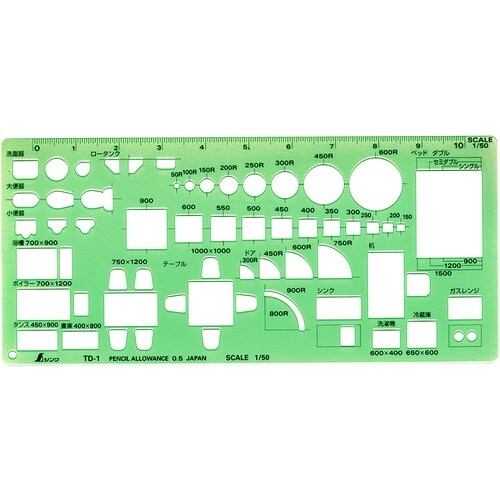 シンワ テンプレートTD−1