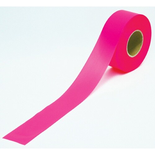 シンワ マーキングテープ 蛍光ピンク