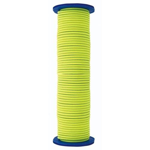 シンワ ゴム水糸 リール巻 蛍光イエロー 30m