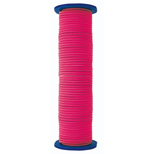 シンワ ゴム水糸 リール巻 蛍光ピンク 30m