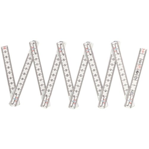 シンワ ファイバー折尺10折