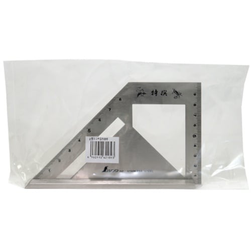 シンワ 止型スコヤ広巾台付