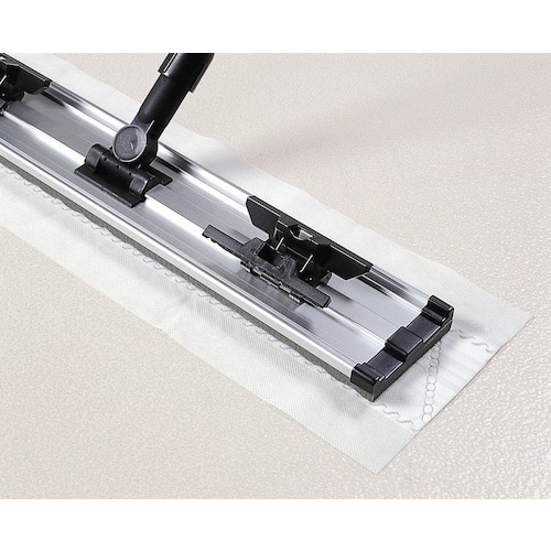 テラモト ライトモップ黒パイプ柄60cm