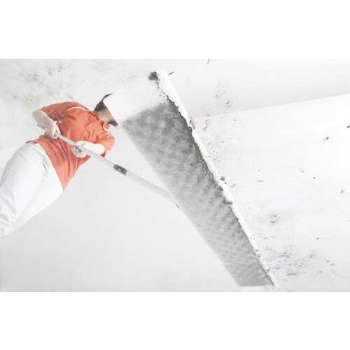 テラモト ライトモップ黒パイプ柄60cm