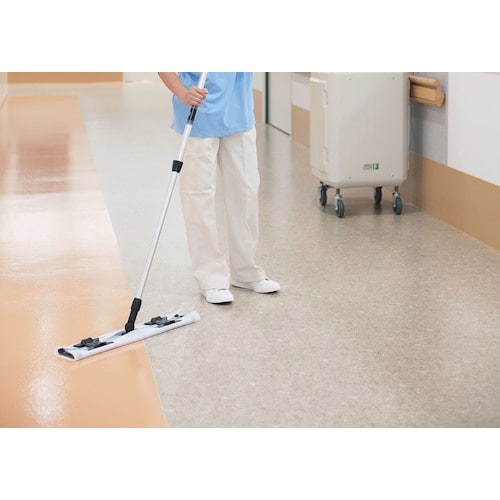 テラモト ライトモップアルミ伸縮柄45cm