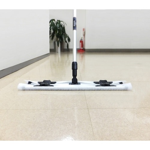 テラモト ライトモップアルミ伸縮柄60cm