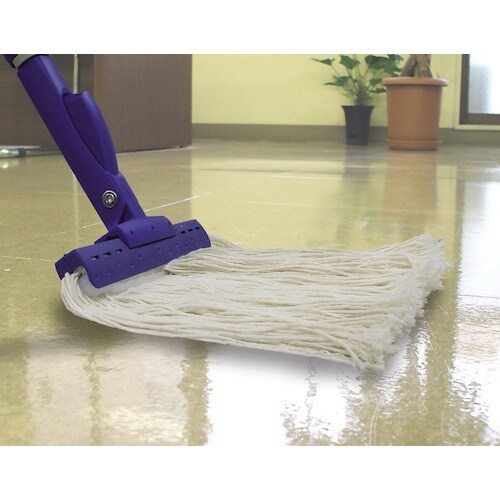 テラモト FXモップ替糸 300g グリーン