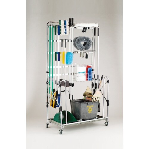 テラモト モップ収納ラックL