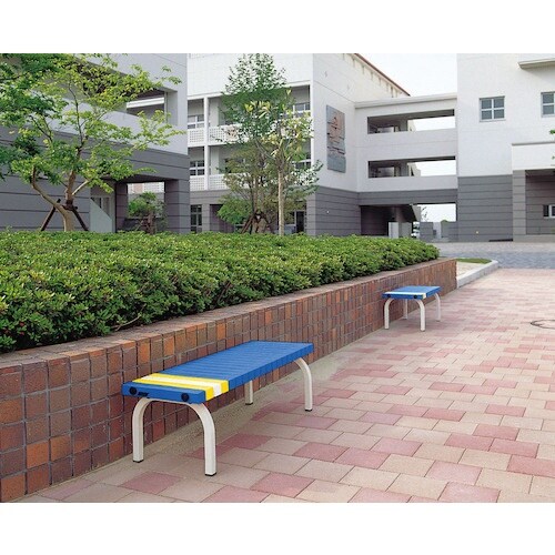 テラモト ホームベンチ1200白