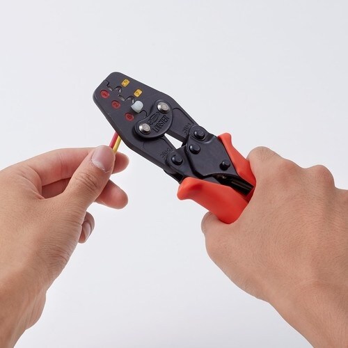 エビ マルチミニ圧着工具 絶縁被覆付閉端接続子/裸