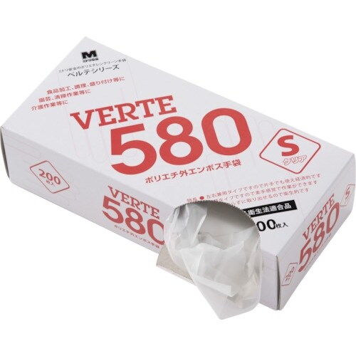 ミドリ安全 ポリエチレン使い捨て手袋 外エンボス