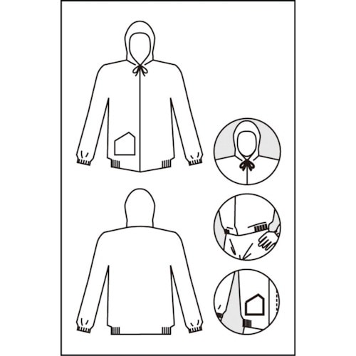 アゼアス タイベック(R)製 ジャンパー 2010