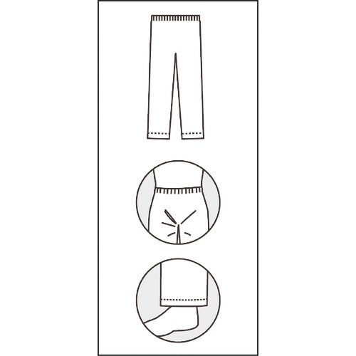 アゼアス タイベック(R)製 ズボン 3580 M