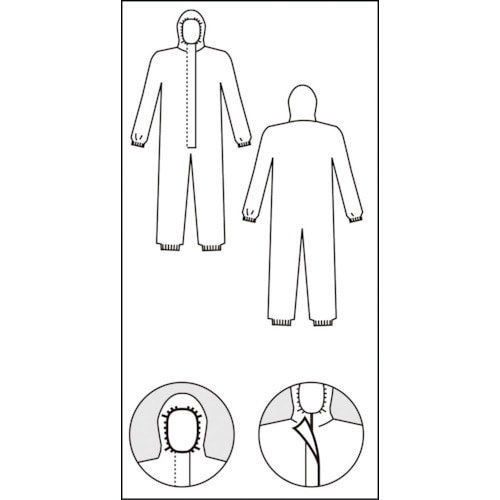 アゼアス タイベック(R)製 PEコート続服 54