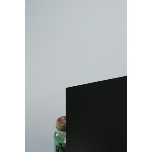 光 エンビ板 黒 0.5×450×600mm