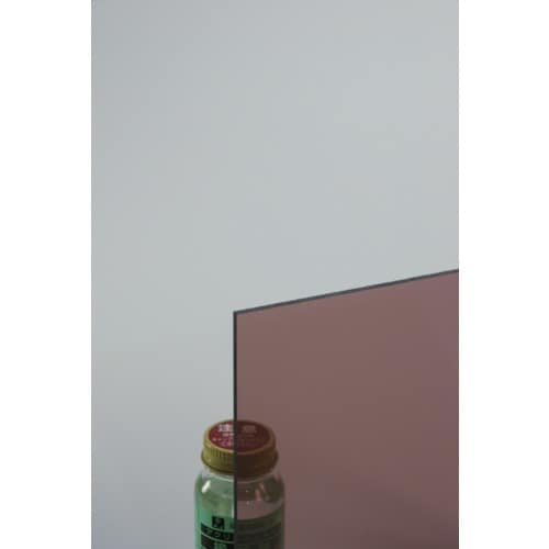 光 エンビ板 スモーク透明 3×450×600mm