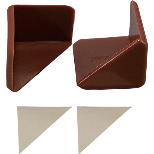 光 コーナーマット 白(2個入)