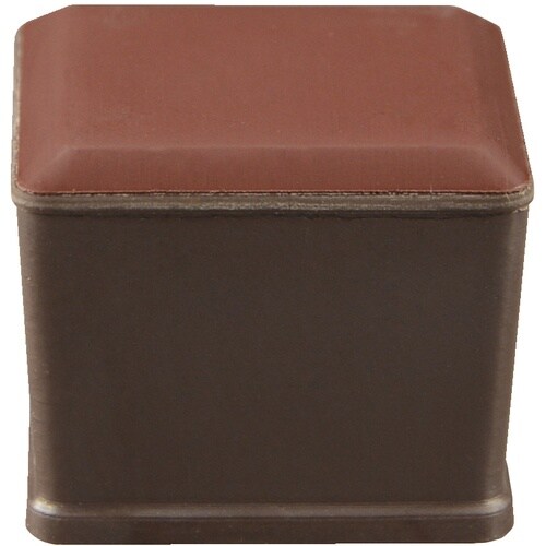 光 スライドクッション角キャップ茶M 25ー28m